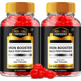 Iron Booster (2 Pack) Iron Booster Gummies for Men – Iron Male Gummy All-Natural Reviews