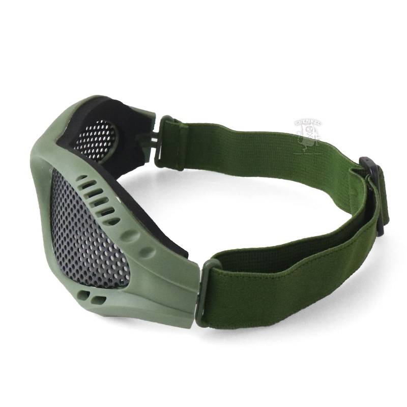 [SHENKEL] Tactical Mesh Goggles Eye Protector Compact Lightweight/Eye Protection OD