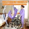 EZHOISLING‌ Universal Full Body Patient Lift Sling - 500lb Capacity
