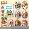 Lot of 2 * 7 Easter Egg Decoration Thermo Heat