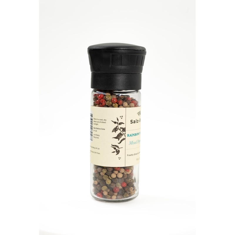 Salz-Berg Rainbow Peppers, Mixed Peppercorns, 50g