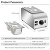1000W Electric Chocolate Tempering Machine, Commercial Chocolate Melter with 2