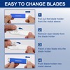 WORKPRO 12-Pack Box Cutter with 12-Pack Razor Blade Retractable Utility