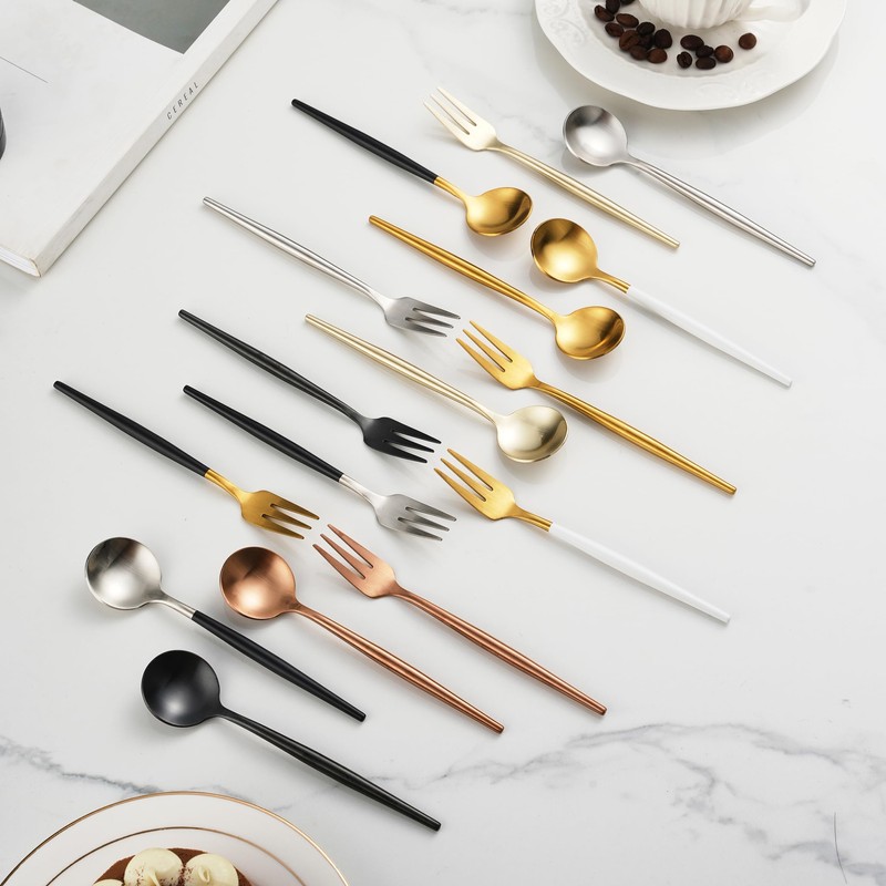 Oishia Spoons Tea Spoons Demitasse Spoons 6 Pcs 13.5cm Hollow