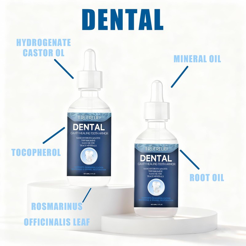 Advanced Enamel Repair Liquid to Support Cavity Repair & Remineralization,