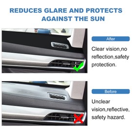 BILOPER Dashboard Cover Mat for Toyota Highlander 2020-2025 2026 (L/LE/XLE/XSE/Limited/Platinum)(NOT HUD) Accessories Flannel Dash Mat Sunshade Glare UV Rays Protector(Not for Grand Highlander)