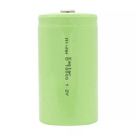 Kastar 1-Pack D Cell Size Top Button 1.2V 10000mAh Ni-MH Rechargeable Battery