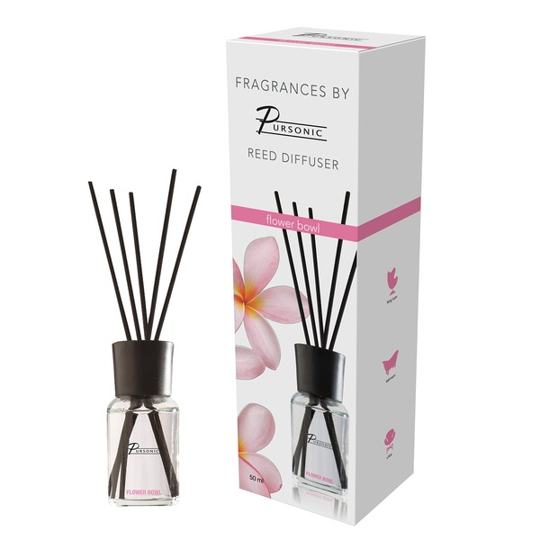 Pursonic Flower Bowl Reed Diffusers