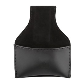 Ejoyous Snooker Chalk Pouch, Portable Billiard Chalk Holder Leather Snooker Cue Chalk Pouch Bag Black Pool Chalk Holder Pocket Snooker Accessories 4.72 x 3.94in