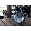 5.75" LED Headlight Unit Chrome Plated D-2075
