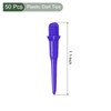 YOKIVE 50 Pcs Plastic Dart Tips, Game 2BA Thread Soft