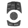 Central Console Multimedia Button Kit Multi Media Control Key Cover