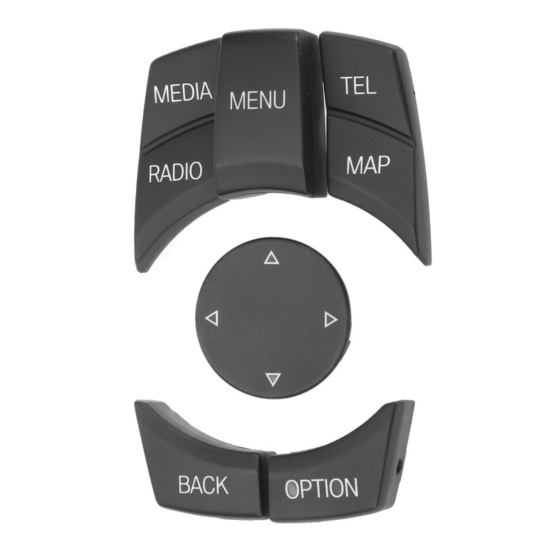 Central Console Multimedia Button Kit Multi Media Control Key Cover