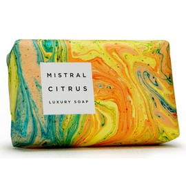 Mistral French Bar Soap Marbles Citrus, 7 oz