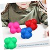 Mipcase 6 Pcs Hexagonal Reaction Balls Agility Training for Sports