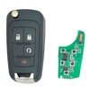 4 Buttons Keyless Remote Flip Car Key Fob Fit for