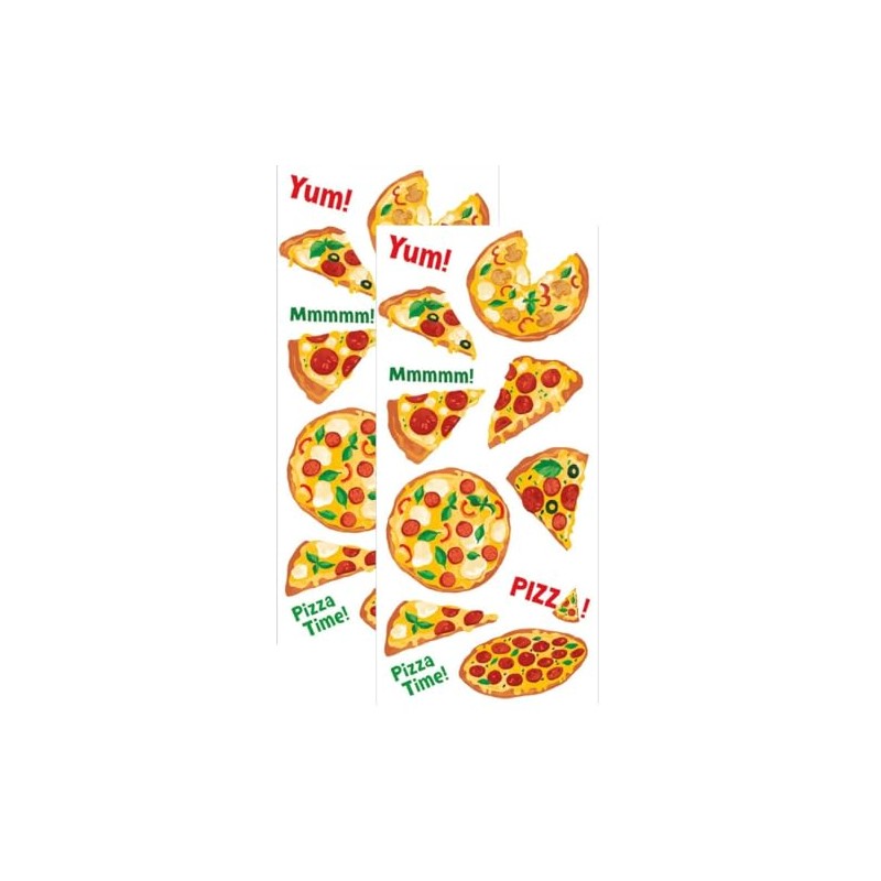 Playhouse Pizza Party Pizza Scented Scratch & Sniff Sticker Sheets