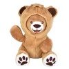 Whatsitsface 12 Inch Teddy Bear Plush with 6 Different Faces