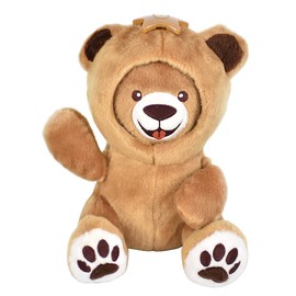 Whatsitsface 12 Inch Teddy Bear Plush with 6 Different Faces