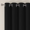VEHEDE Thermal Insulated Blackout Ring Top Curtains for Bedroom, Thermal