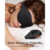 MABAO 2 Packs Sleep Mask for Side Sleeper, Eye Mask