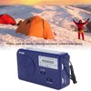 Hand Crank Solar Radio Multifunctional Emergency Radio With LED Flashlight
