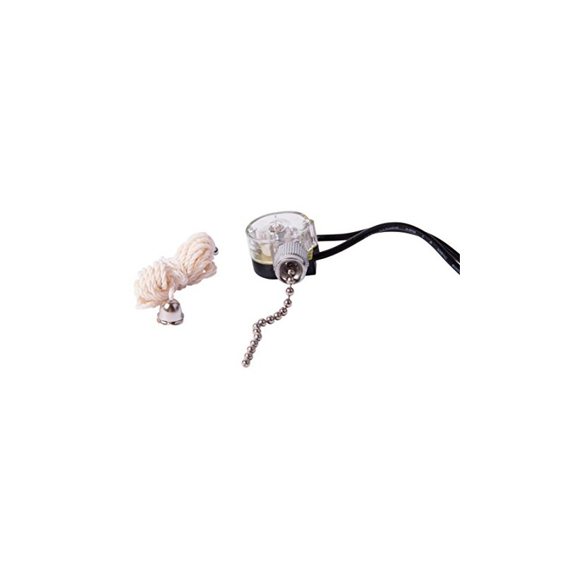 Gardner Bender GSW-31 Electrical Pull Chain Switch, SPST, ON-OFF, 6