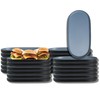 Creations Melamine Oval Dinner Plates, Steelite Heavy Use Unbreakable Commercial