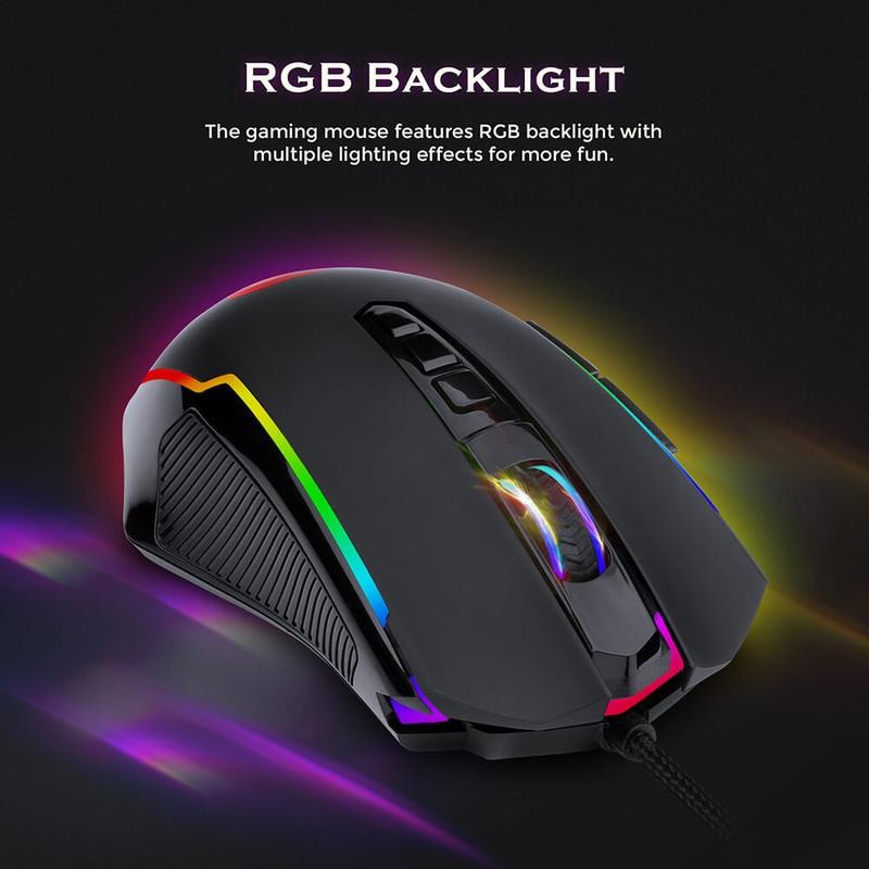Redragon M910 Ranger Basic RGB Wired Gaming Mouse 8000 DPI