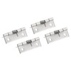 PATIKIL 4 Pcs Spring Loaded Hinges, 2" Self Closing Door