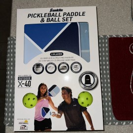 Franklin Pickleball Paddle & Ball Set - 2 Player Starter Kit