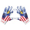 Hushe' Batting Gloves (White Eagle, Adult Medium)