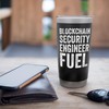 Blockchain Security Engineer Fuel Funny Crypto Coffee Lover Stainless Steel