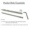 EPH Pocket Hole Screws for Hardwoods, # No.7 x 32mm