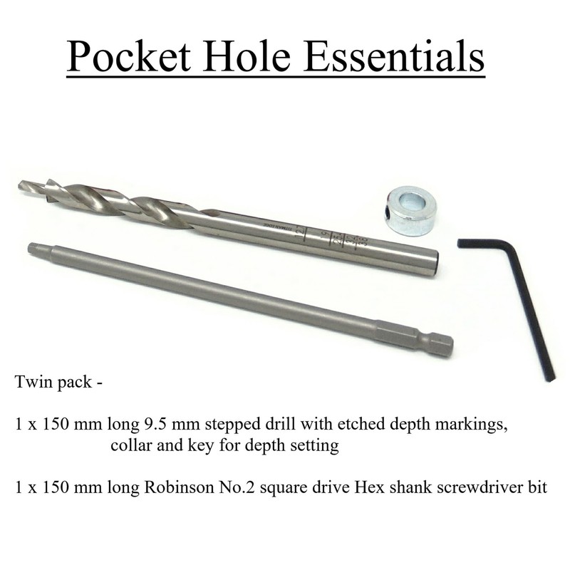 EPH Pocket Hole Screws for Hardwoods, # No.7 x 32mm