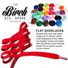 Birch Shoelaces in 27 Colors Flat 5/16" Shoe Laces in