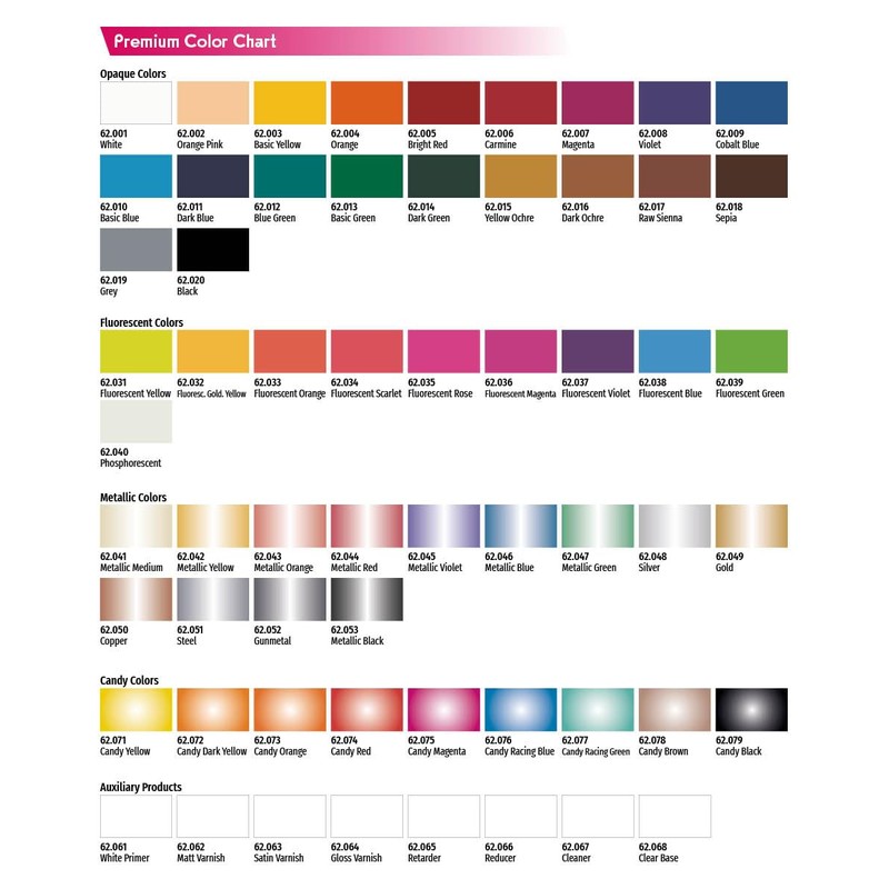 Vallejo Premium Color 60 ml Paint - Candy Black