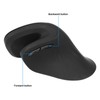 2.4G wireless vertical mouse ergonomics vertical mouse office game mouse