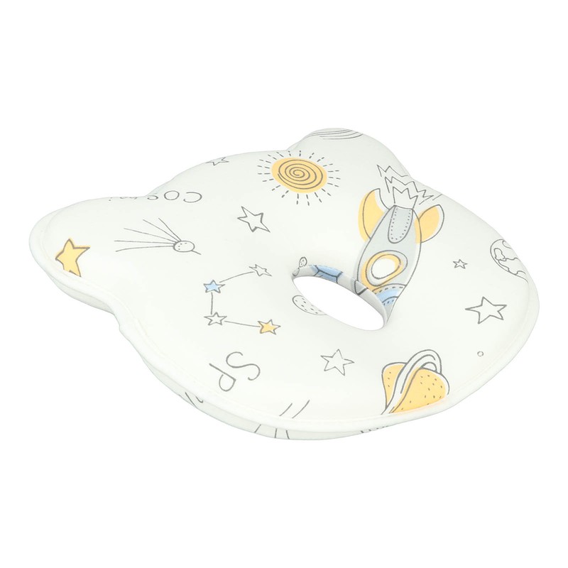 Baby Head Shaping Pillow Prevent Flat Head Cartoon Pattern Soft