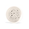 Fringe Studio Nosey Dog Spot Medium Stoneware Pet Bowl (479001)