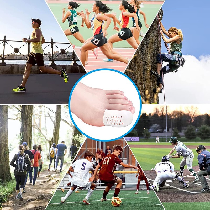 サムコス 足指保護キャップ つま先衝撃 足の親指 キャップ プロテクター スリーブ 新素材 プロテクター ジェル