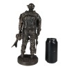 Large Military Navy Seal Statue 12.75"Tall Special Task Force Unit