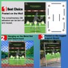 CeeEee Pickleball Training Aids Practice Skills Portable Pickleball Dink Pad