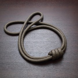 INTERIX DB99-2522 Curtain Clasp, Stylish, Musubilope Tassel, Brown, Standard