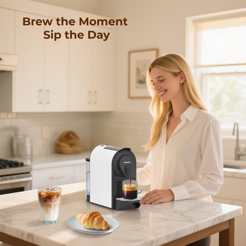 CHULUX Mini Espresso Pod Machine for NS Original Capsule, 20