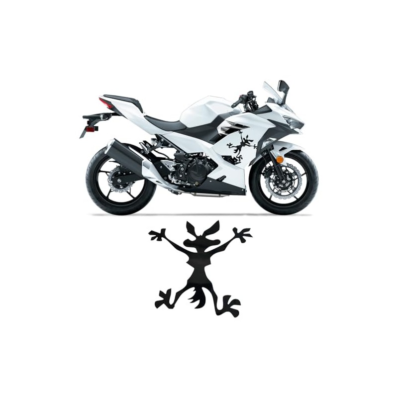 Calcomanía Coyote Estampado Sticker Auto Suv Moto Universal