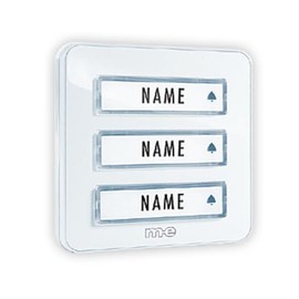 m-e modern-electronics KLINGELTASTER KTA 3 FAM. WEI