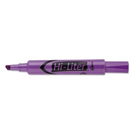 AVE24060 - Color : Fluorescent Purple - HI-Liter Desk Style Highlighters - Dozen