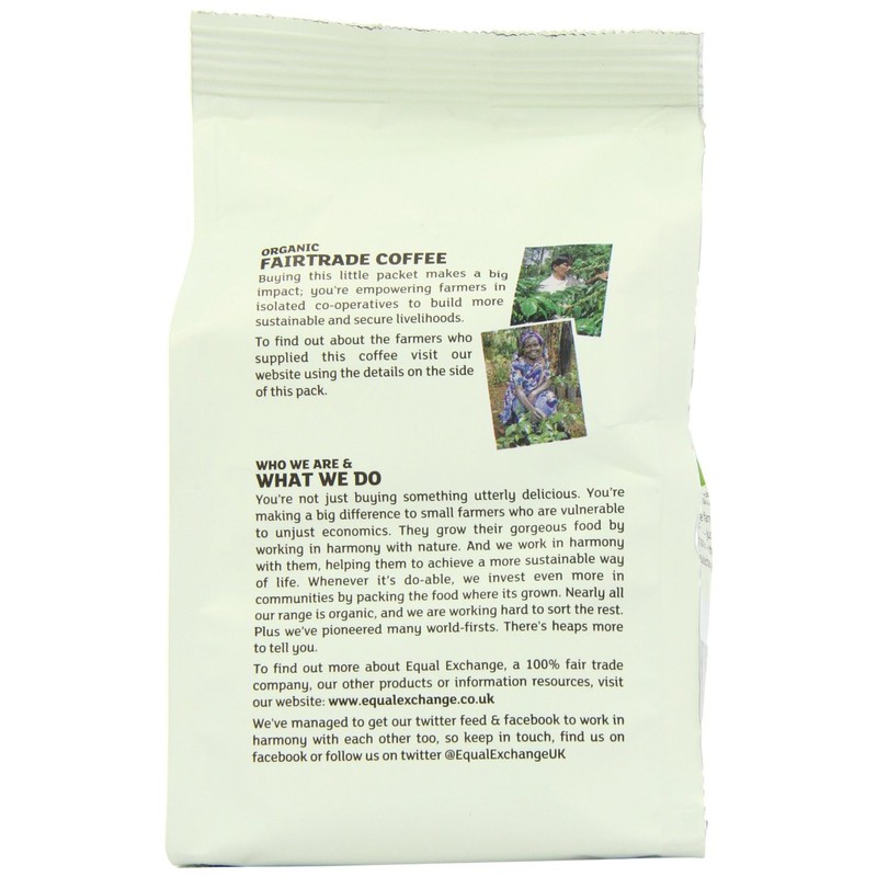 Equal Exchange Org F/T Med Ground Coffee 227g
