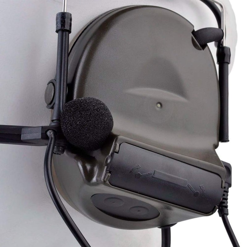 The Mercenary Company Closed-Ear Electronic Hearing Protection Earmuffs & Communication